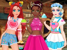Princess cupcake