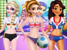 Princess Football Girl