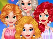 Princess Girls Air Balloon Trip