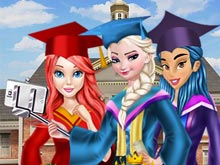 Princess Graduation Selfie