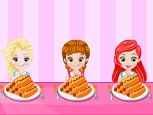 Princess Hotdog Eating Contest