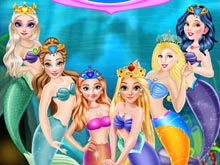 Princess Mermaid Style Dress Up
