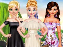 Princess Off The Shoulder Dress
