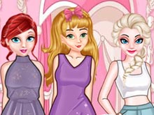 Princess Paper Doll Style Dress Up