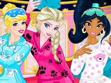 Princess Slumber Party Funny Faces