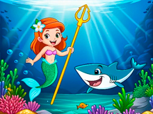 Princess vs Shark