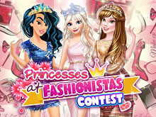 Princesses at Fashionistas Contest