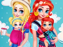 Princesses Baby Wearing Fun