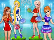 Princesses Basketball Team Cheerleading