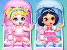 Princesses Caring For Baby Princesses