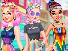 Princesses Color Splashes