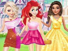 Princesses Different Shoulder 