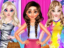 Princesses Different Style Dress Fashion