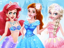 Princesses Different Style Wedding