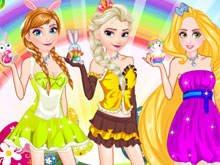Princesses Easter Fashion