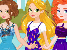 Princesses Fall Style