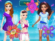 Princesses Fidget Spinner Competition