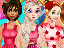 Princesses Fruits Lover