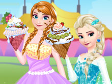 Princesses Ice Cream Deco