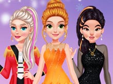 Princesses Ice Skating Dress Up