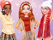Princesses Ice Skating Fun
