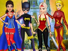 Princesses Justice League Dress