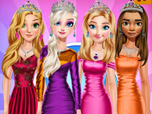 Princesses May Day Shopping