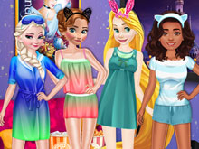 Princesses Night Movie Party