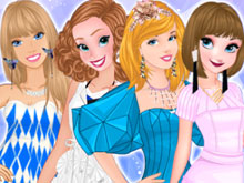 Princesses Origami Fashion