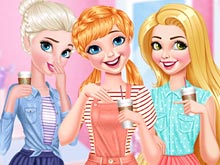 Princesses Out For Coffee