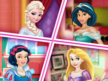 Princesses Outfits Change Over