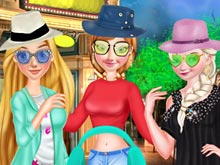 Princesses Spring Casual Dressup