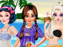 Princesses Summer Hawaii Fashion