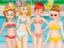 Princesses Summer Swimming Competition