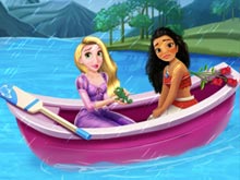 Princesses Turn Into Mermaid