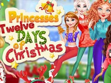 Princesses’ Twelve Days of Christmas