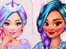 Princesses Unicorn Cakes And Drinks
