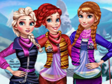 Princesses Visit Arendelle