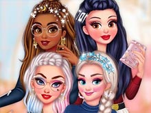 Princesses Winter Braids