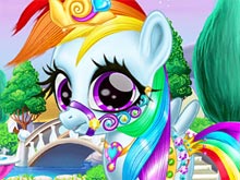 Rainbow Pony Caring