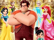 Ralph And Vanellope Save Princesses
