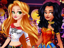 Rapunzel And Moana's Halloween Party