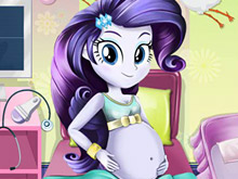 Rarity's baby birth