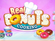 Real Donuts Cooking