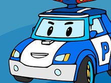 Robocar Coloring Book