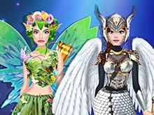 Runway Models Fantasy Fashion Show
