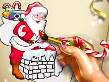 Santa Christmas Coloring