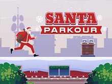 Santa Parkour