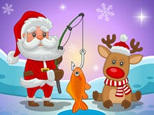 Santa's Christmas Fishing