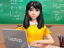 School Teacher Game School Day